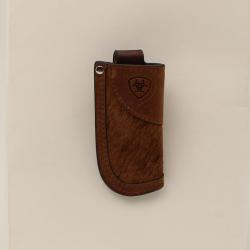 Ariat Leather Vertical Knife Sheath Calf Hair