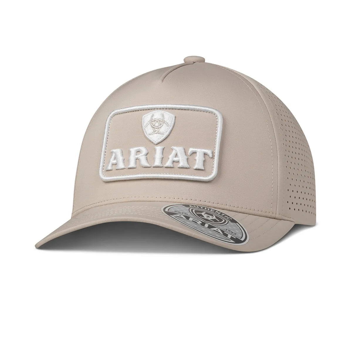 Ariat Mens Cap 3D Embroidered Patch Tan