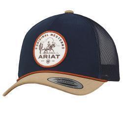 Ariat OG Western Cap Desert Scene Patch Navy Blue