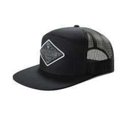 Ariat Mens Cap Snap Back Diamond Patch Black