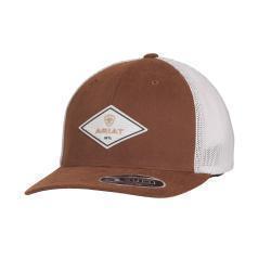 Ariat Leather Patch Brown Cap