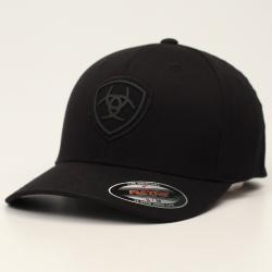 ARIAT BLK LOGO CAP FLEXFIT (L/XL)