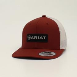 ARIAT MRN/BLK SNAPBACK CAP
