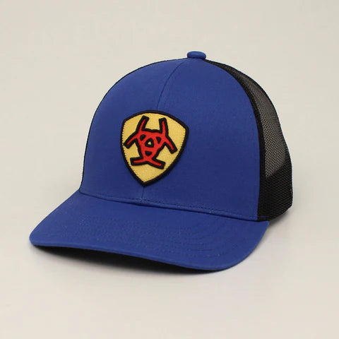Gorra Ariat Azul Real/Amarilla
