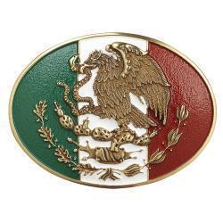 Ariat Oval Mexican Flag