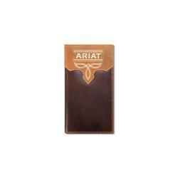 Ariat Rodeo Wallet Boot Stitch Overlay Brown