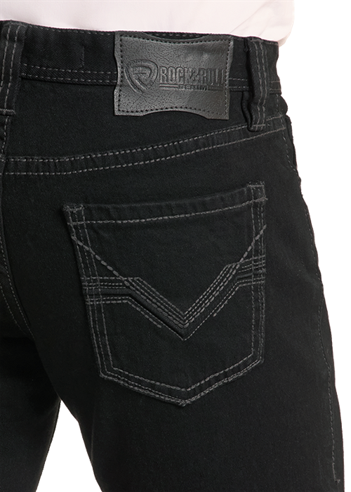 Rock & Roll Denim Men's Double Barrel Straight Jeans