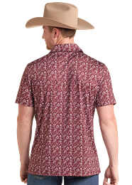 Rock&Roll College Game Day Print Polo