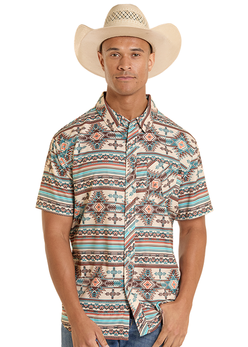 Rock&Roll TEK RIPSTOP AZTEC PRINT BD