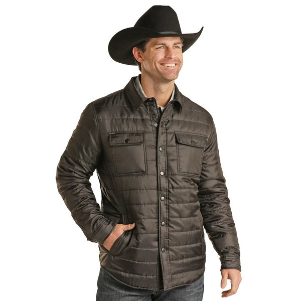 Rock & Roll Solid Light Quilted Jacket