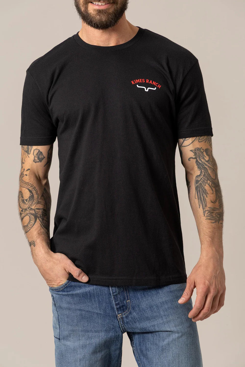 Kimes Ranch Bandera Tee - Mexican Flag Graphic T-Shirt