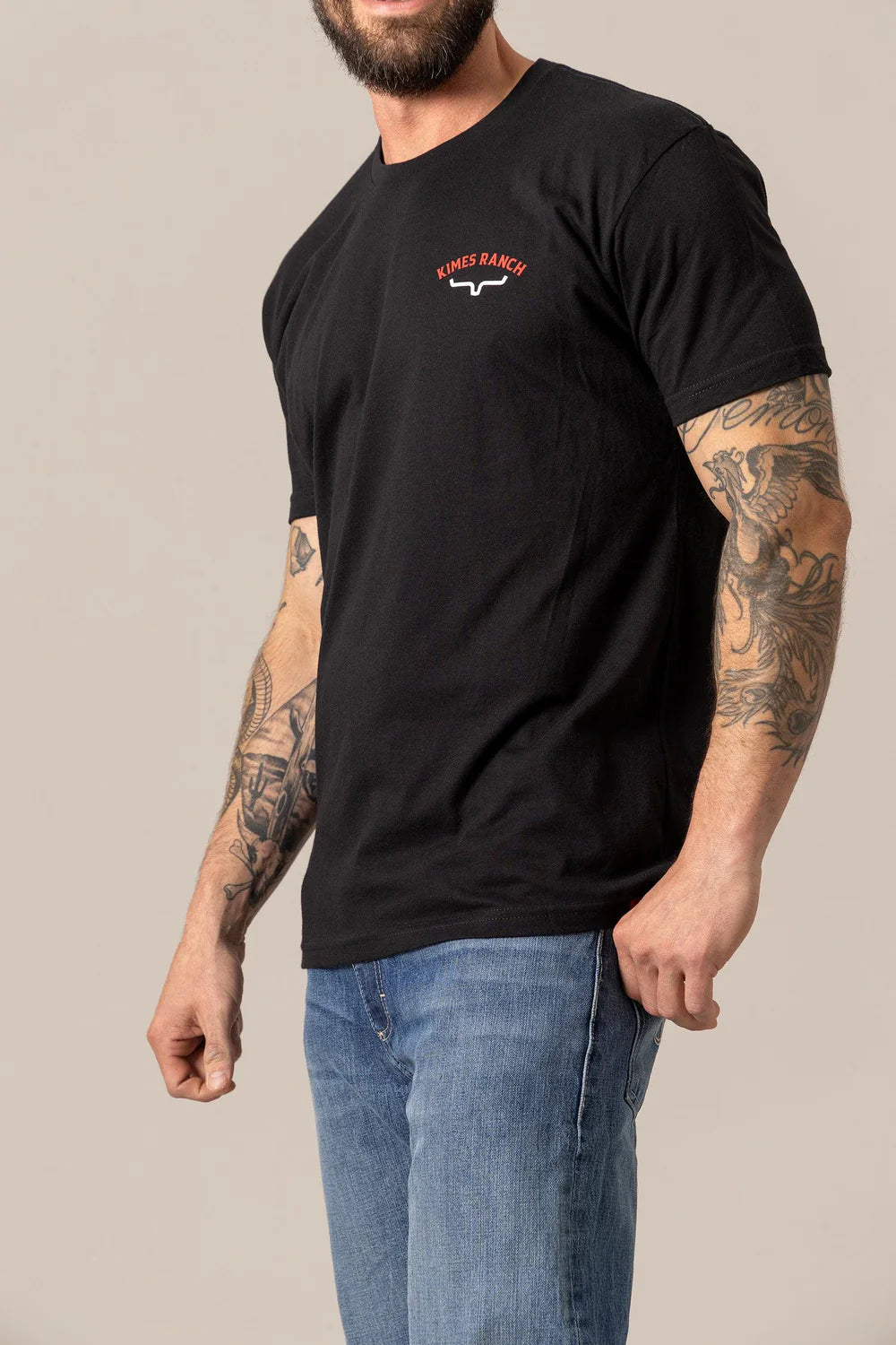 Kimes Ranch Bandera Tee - Mexican Flag Graphic T-Shirt