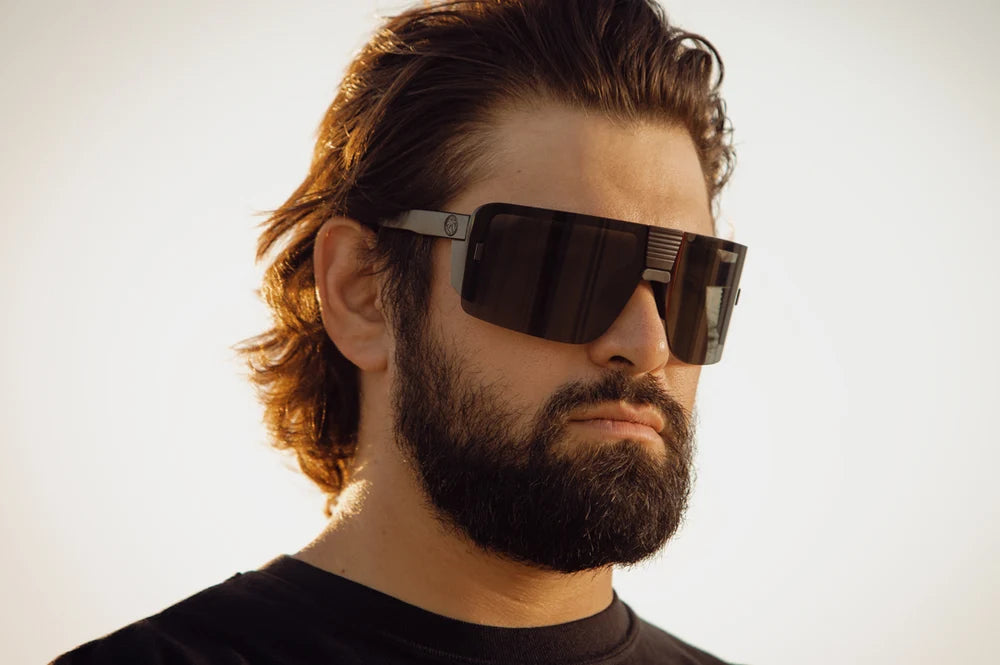 HeatWave Vector Sunglasses: Ultra Black Z87+