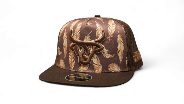 Lost Calf Brown Feathers Brown