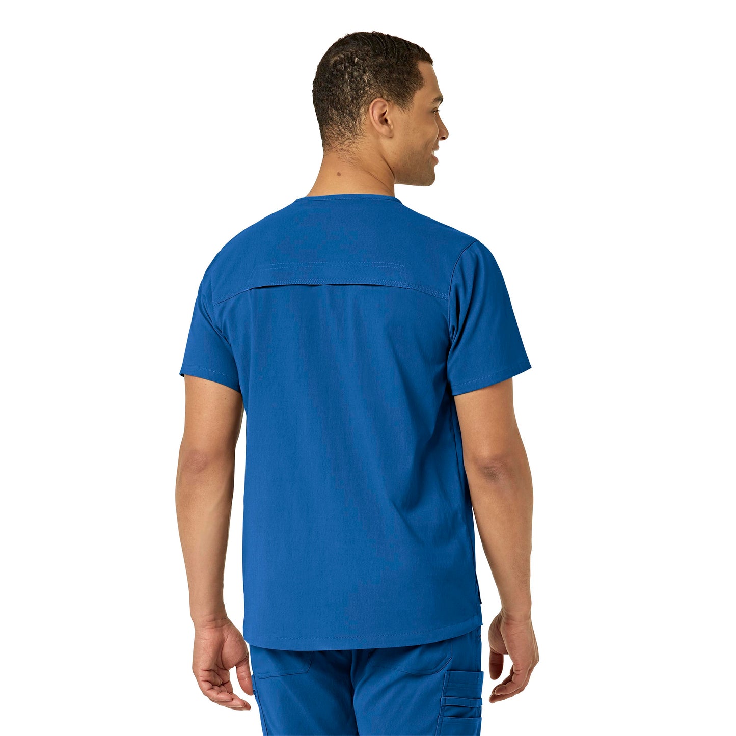 Rugged Flex Peak Men's 5-Pocket V-Neck Scrub Top