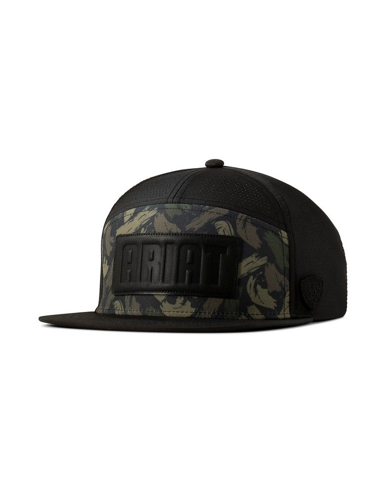 ARIAT BRUSH STROKE CAMO BASEBALL HAT