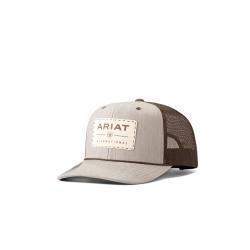 Ariat Men's Suede Patch Tan Cap