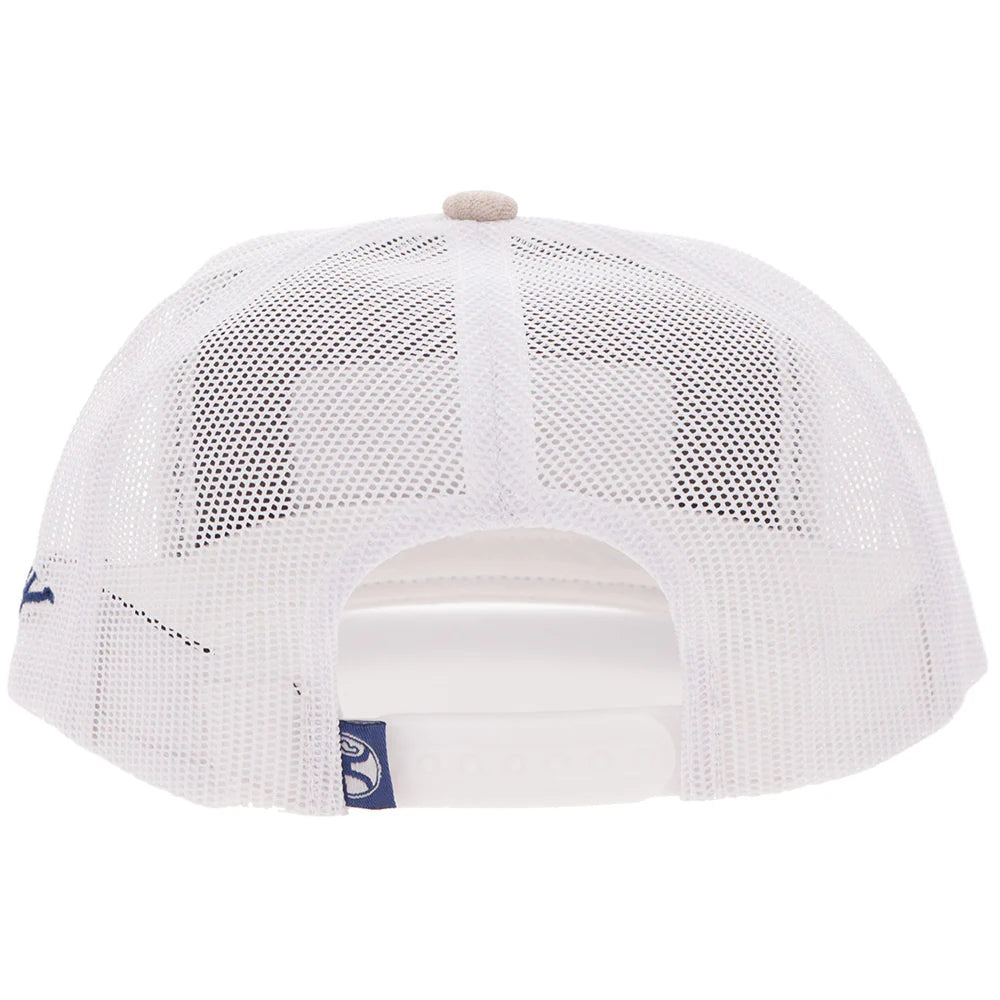 "CR124" Cactus Ropes Hat Cream/Blue