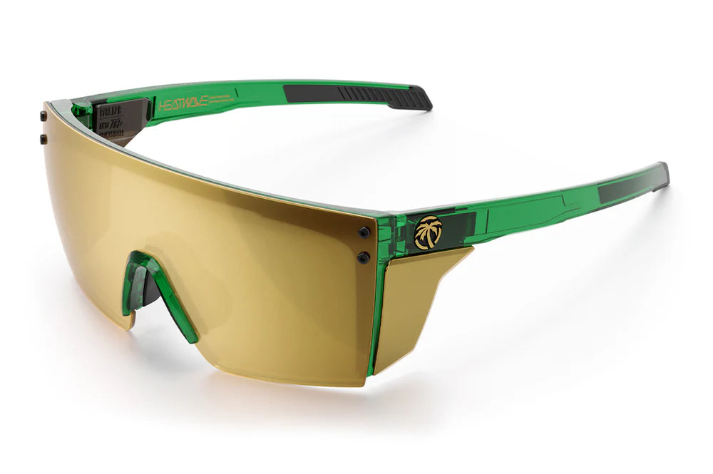 HeatWave Performance Lazer Face Sunglasses: Cycad Green Z87+