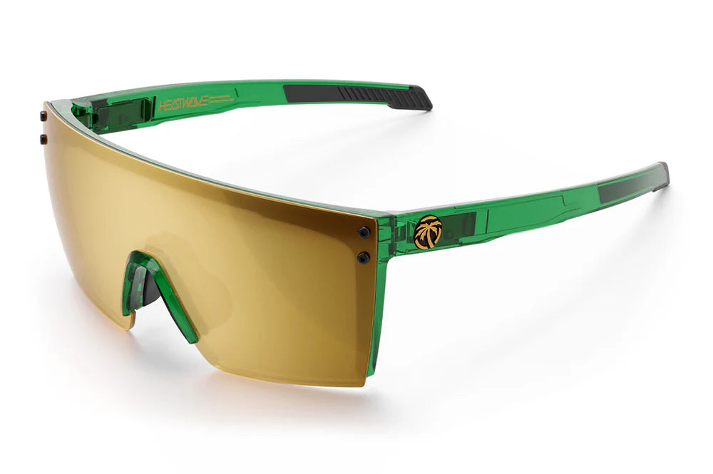 HeatWave Performance Lazer Face Sunglasses: Cycad Green Z87+