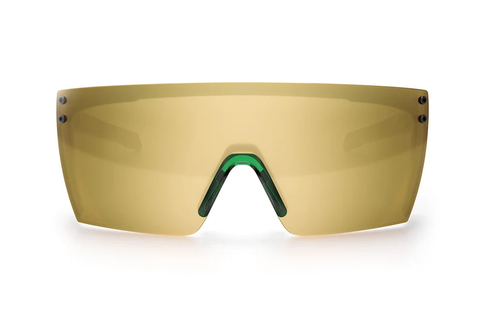 HeatWave Performance Lazer Face Sunglasses: Cycad Green Z87+