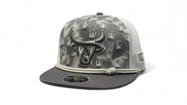 Lost Calf Denim Grey