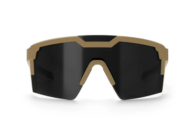 HeatWave Future Tech Sunglasses: Desert Tan Frame Z87+