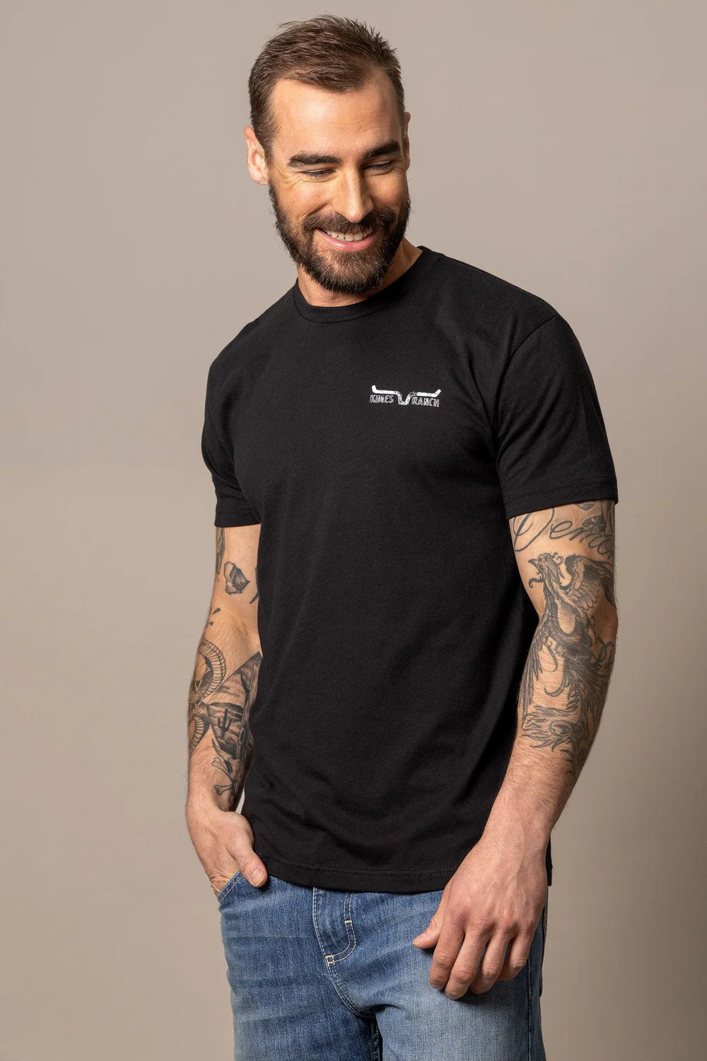 Kimes Ranch Graphite Graphic T-Shirt