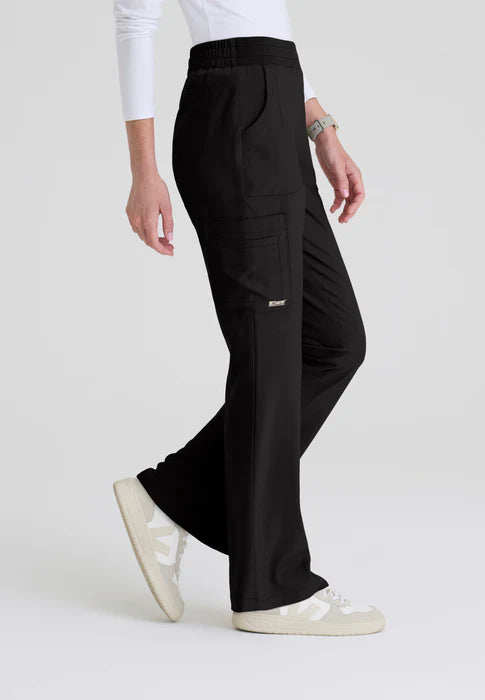 Sky 6-Pocket Jersey Waistband Fit & Flare Pant