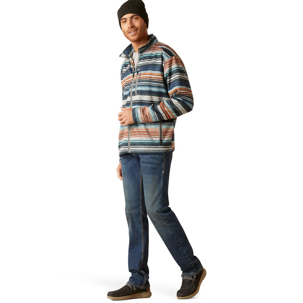 **FINAL SALE** Ariat Men's Caldwell Jetty Grey Heather Full Zip Jacket