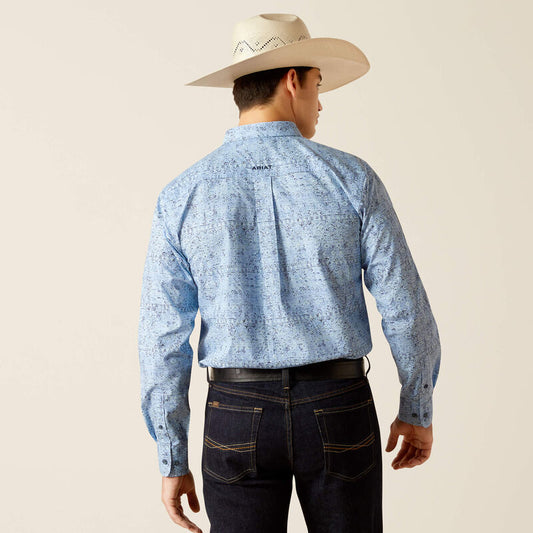 ARIAT Team Vaughn FTD SHRT - Blue
