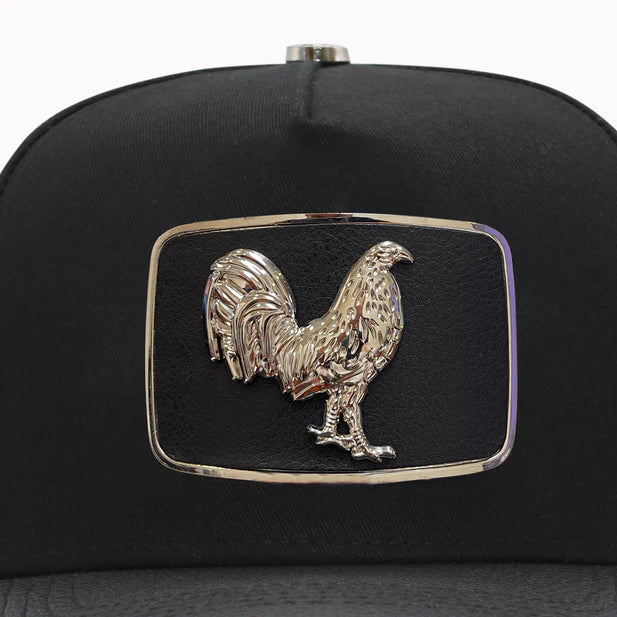 FERRETI HATS Gallo Plateado Baseball Cap For Men