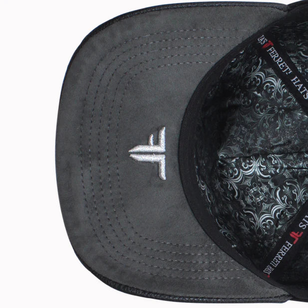 FERRETI HATS Gallo Plateado Baseball Cap For Men
