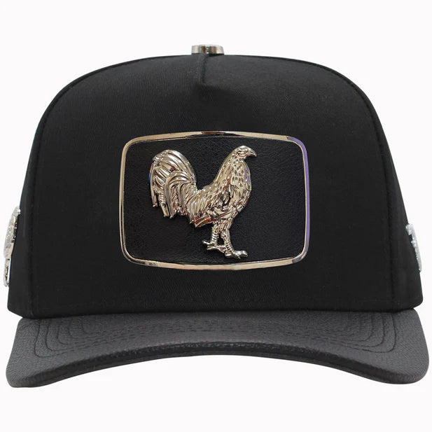 FERRETI HATS Gallo Plateado Baseball Cap For Men