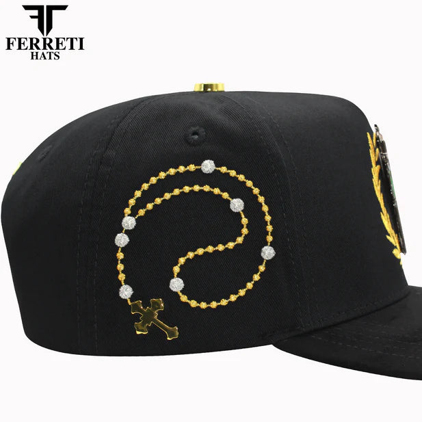FERRETI HATS PREMIUM San Juditas Baseball Cap For Men