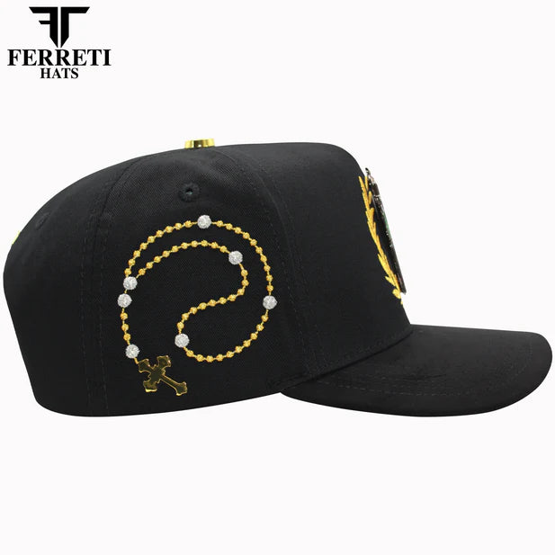 FERRETI HATS PREMIUM San Juditas Baseball Cap For Men