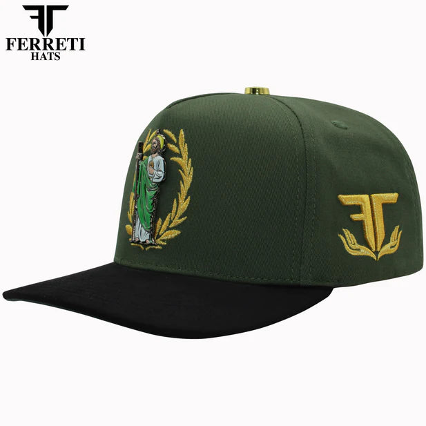 FERRETI HATS PREMIUM San Juditas Baseball Cap For Men