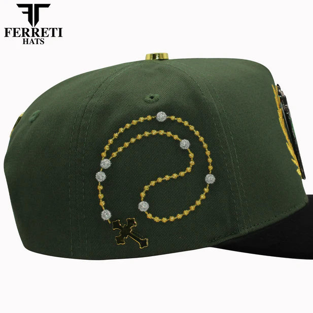 FERRETI HATS PREMIUM San Juditas Baseball Cap For Men