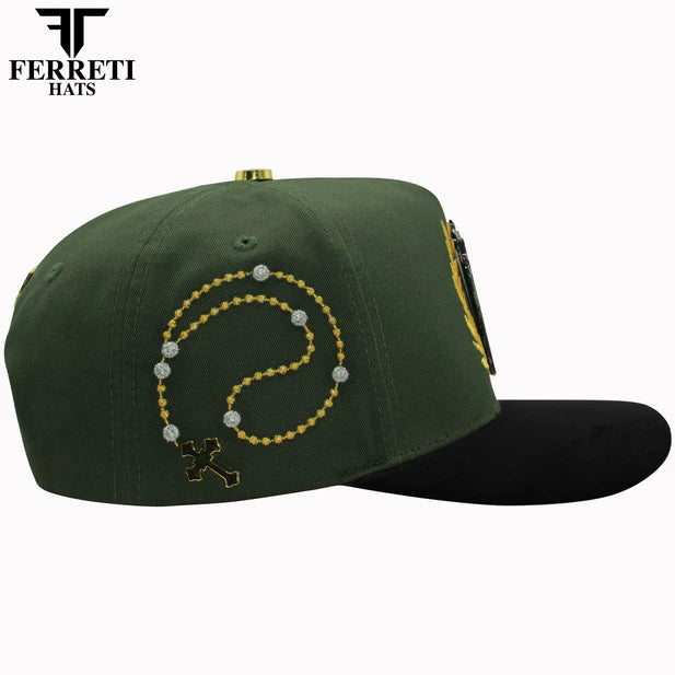 FERRETI HATS PREMIUM San Juditas Baseball Cap For Men