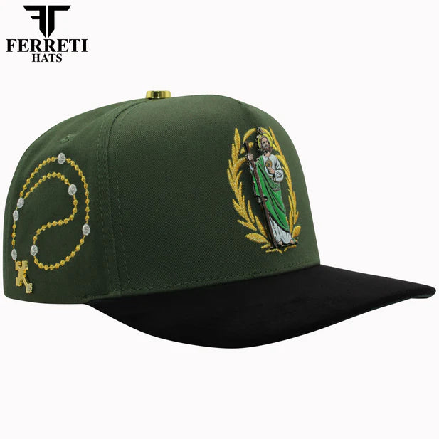 FERRETI HATS PREMIUM San Juditas Baseball Cap For Men