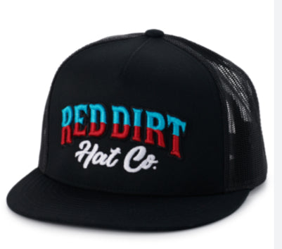 Red Dirt Direct Stitch-Black Cap