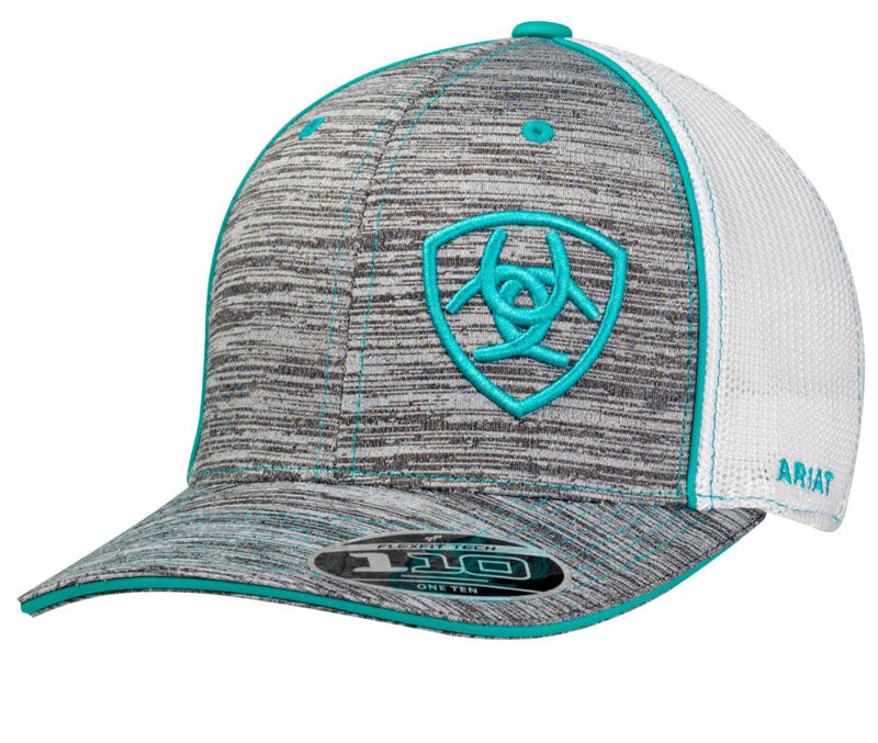Ariat Flexfit 110 Technology Turquoise Heather Cap
