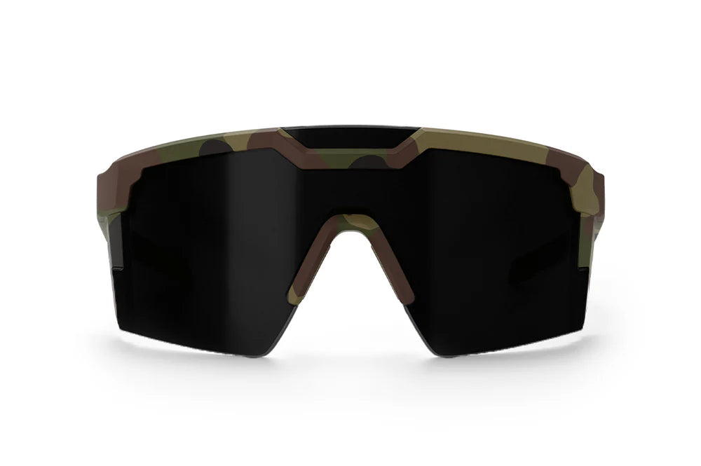 HeatWave Future Tech Sunglasses: Fleck Camo  Ultra Black Z87+
