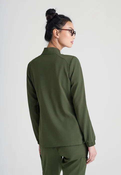 Virtue 3-Pocket Stand-Up Collar Ciclo® Scrub Jacket