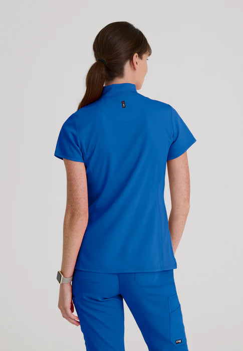 Kristi 2-Pocket Knit Collared Top