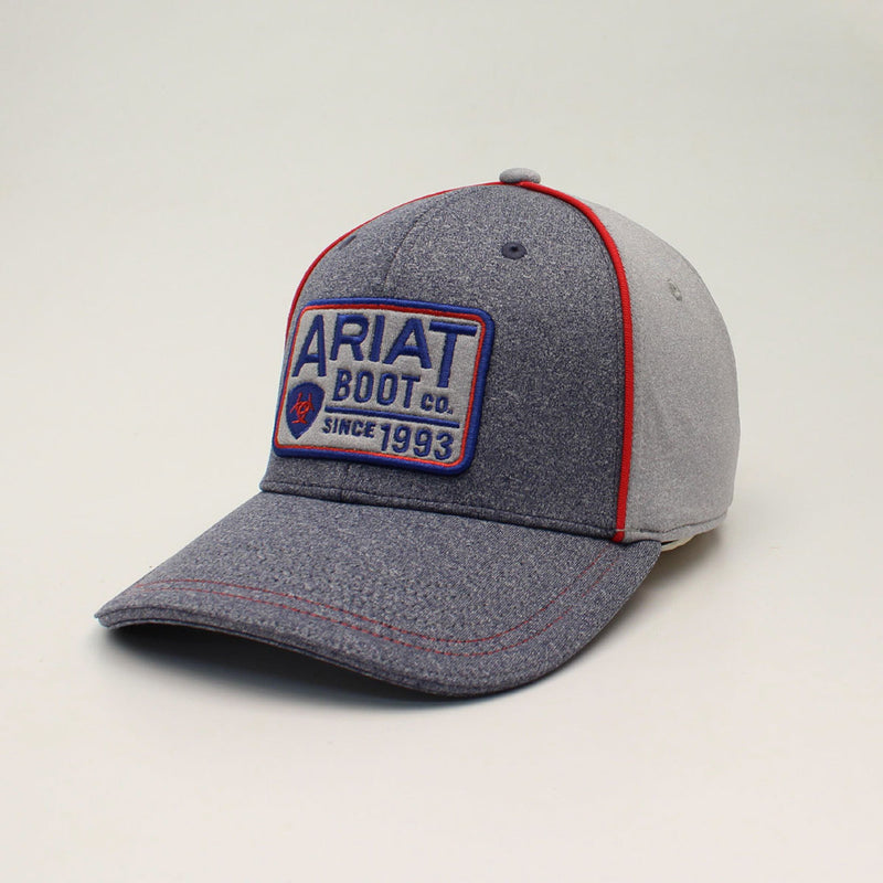 BOTAS ARIAT GRIS JASPEADO CON PARCHE
