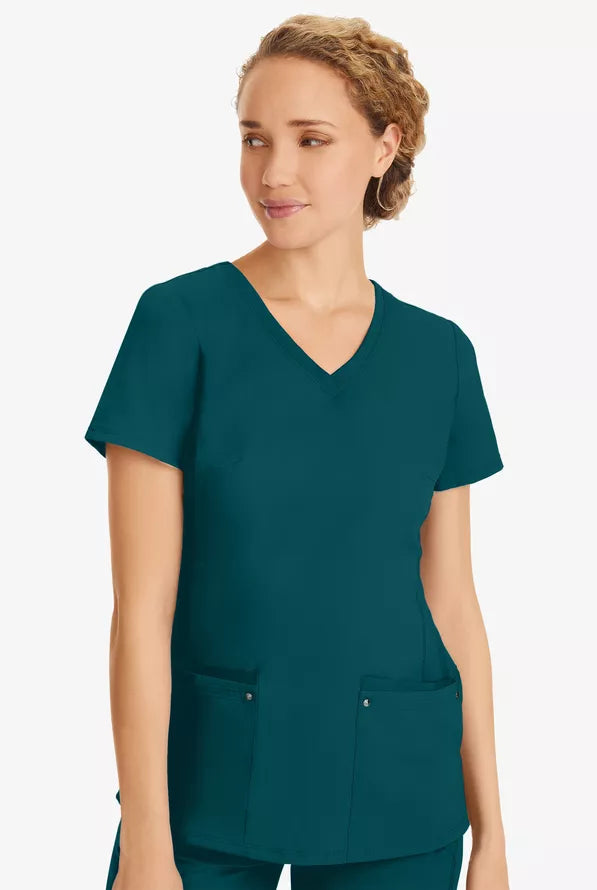 Women's Juliet V-Neck Yoga Scrub Top