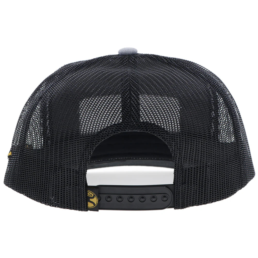 "CR116" Cactus Ropes Hat Grey/Black