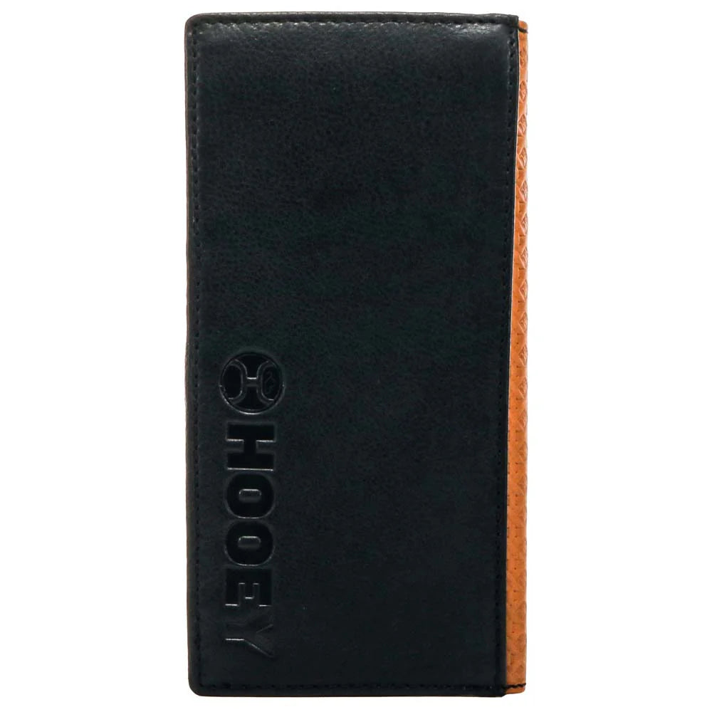 **FINAL SALE** Hooey Basketweave Black corner Rodeo Wallet