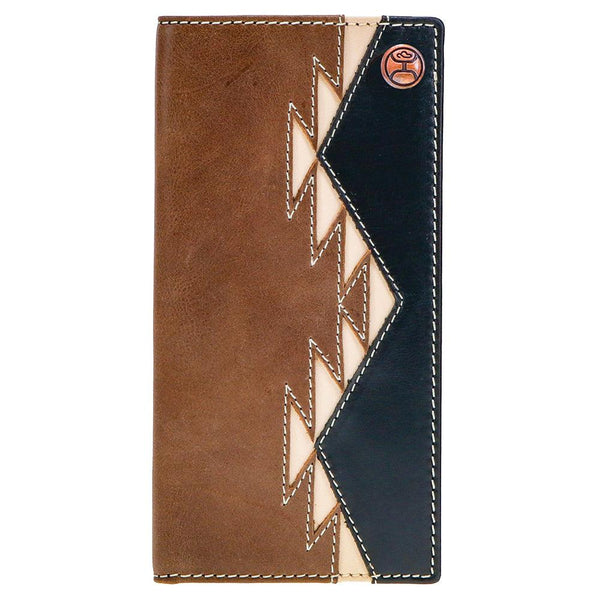 **FINAL SALE** Hooey Ivory Aztec Print Rodeo Wallet